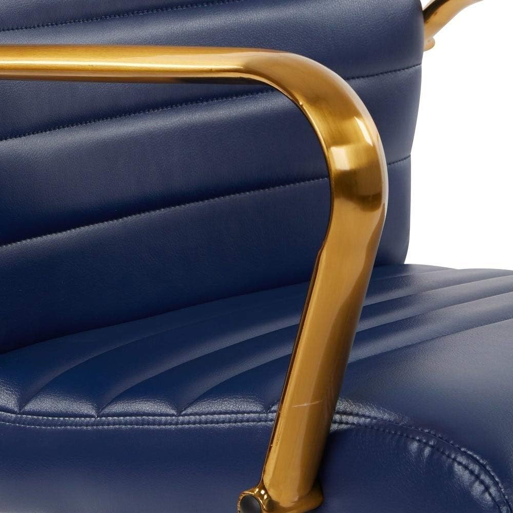 Mid-Back Adjustable Office Chair – Comfortable Ergonomic Desk Chair for Home & Office