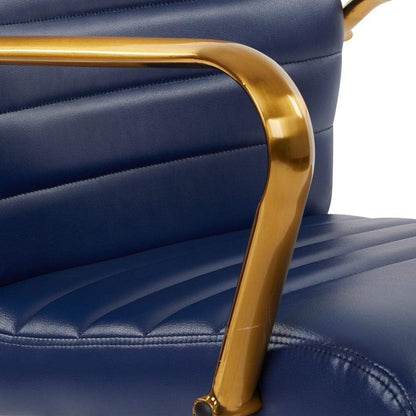 Mid-Back Adjustable Office Chair – Comfortable Ergonomic Desk Chair for Home & Office