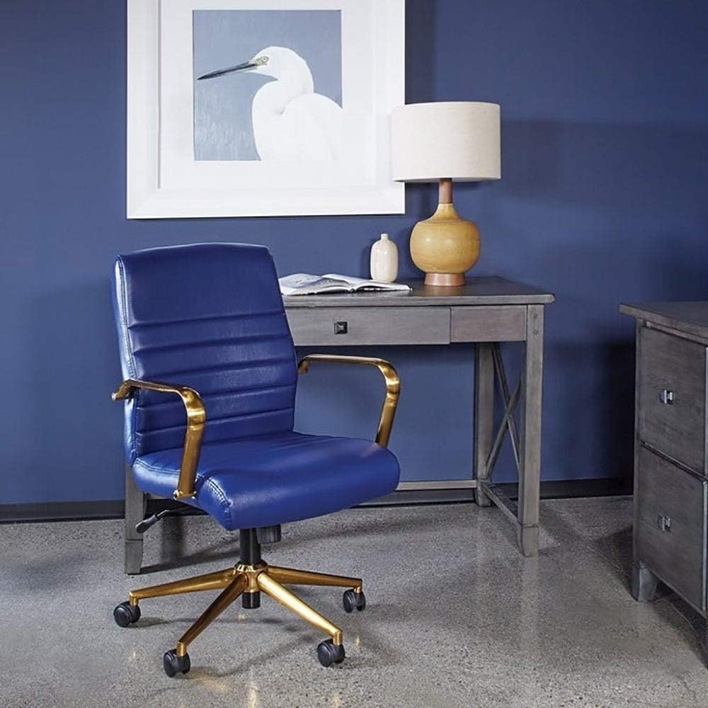 Mid-Back Adjustable Office Chair – Comfortable Ergonomic Desk Chair for Home & Office